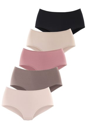 TAILLEN 5PACK - Briefs - taupe rose beige altrosa schwarz