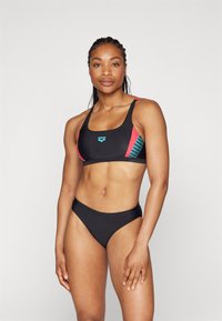 Arena THREEFOLD SET - Bikini - black/anguria
