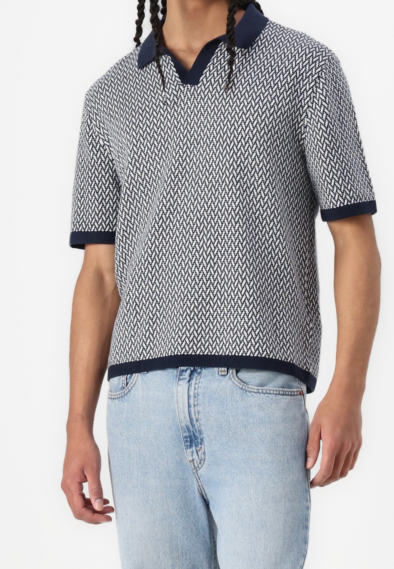 Hollister Polo blue/blu (Second hand)