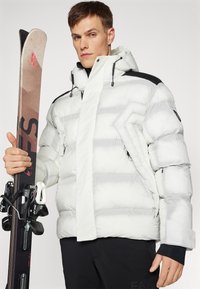 EA7 Emporio Armani CORTINA JACKET - Lyžiarska bunda - glowdark white