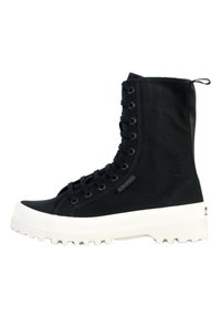Superga À LACETS MONTANTE ALPINA - Zapatillas altas - noir