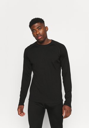 TEURO - Pitkähihainen paita - black