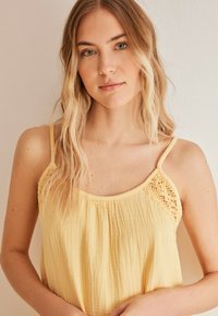 women'secret Maxi-jurk - yellow