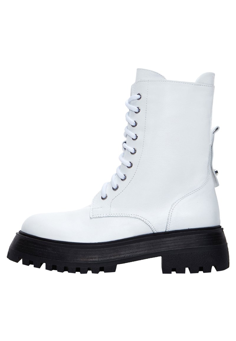 Derimod Stivaletti con plateau - white