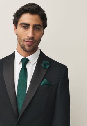 Next, SET - Einstecktuch - forest green