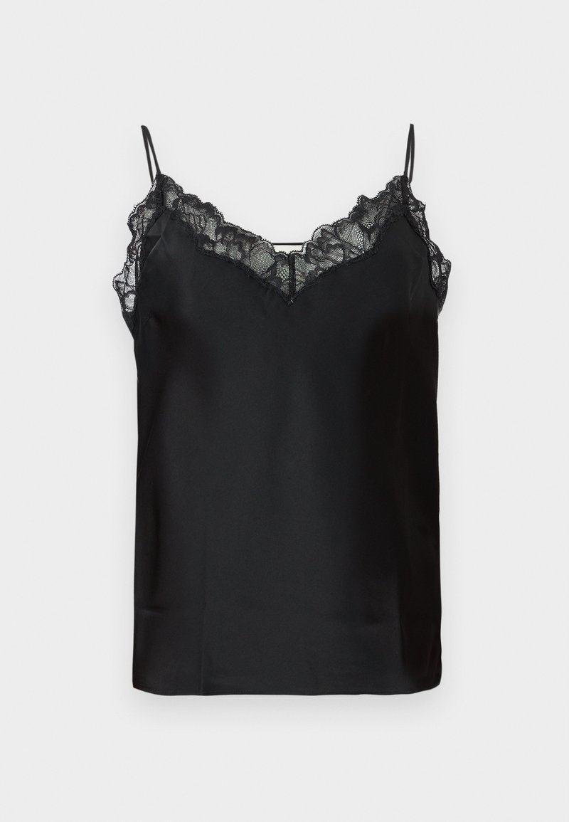 Calvin Klein MATTE CAMI - Top - black - Zalando.co.uk