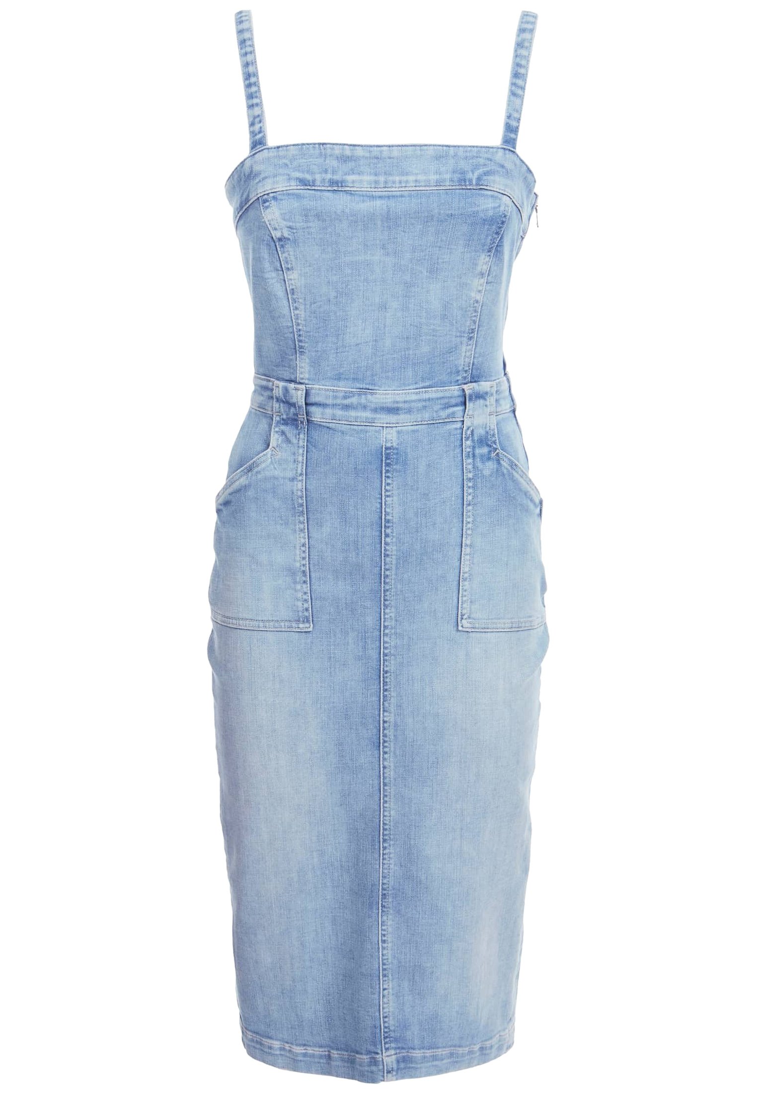 Guess Vestito di jeans - himmelblau/celeste - Zalando