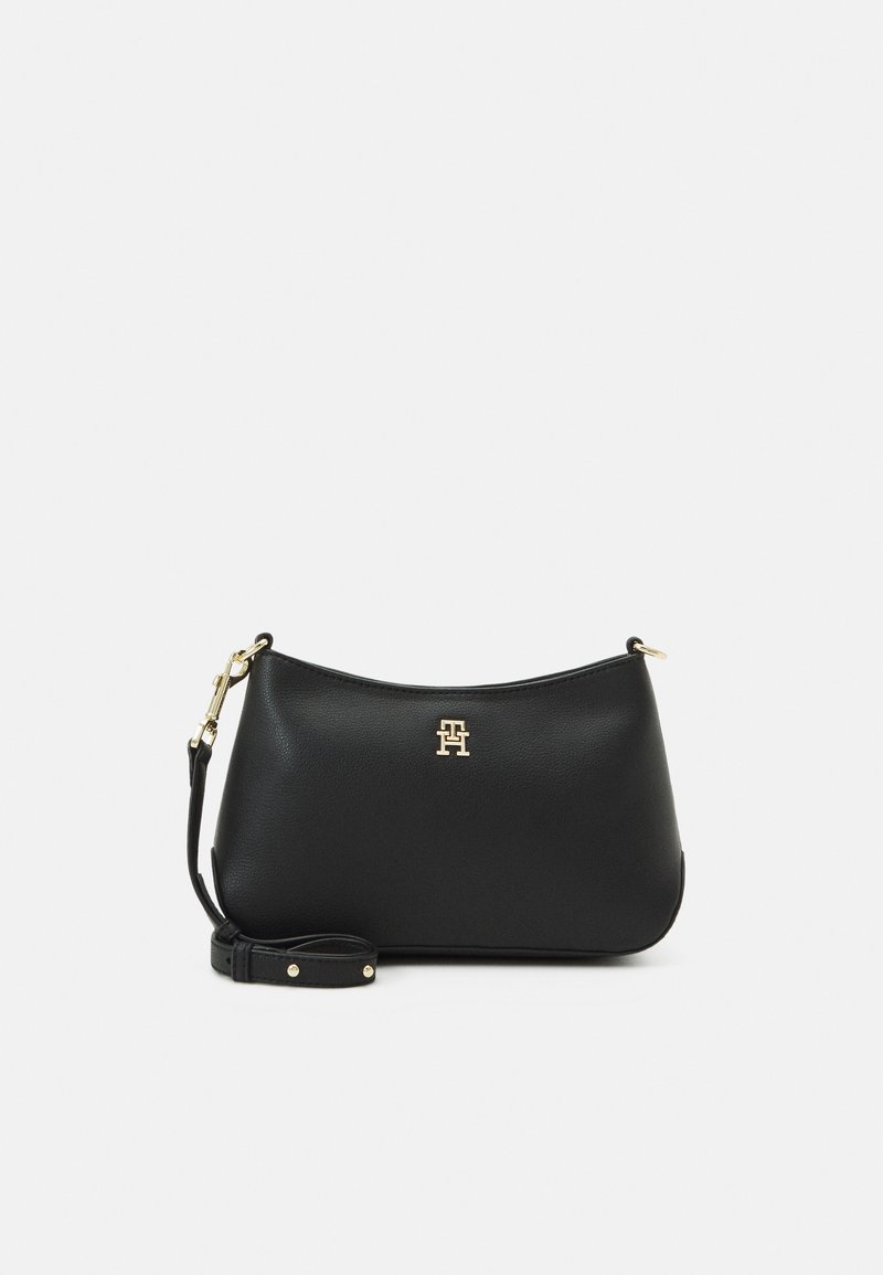 Tommy Hilfiger STAPLE CROSSOVER - Cross body bag - black