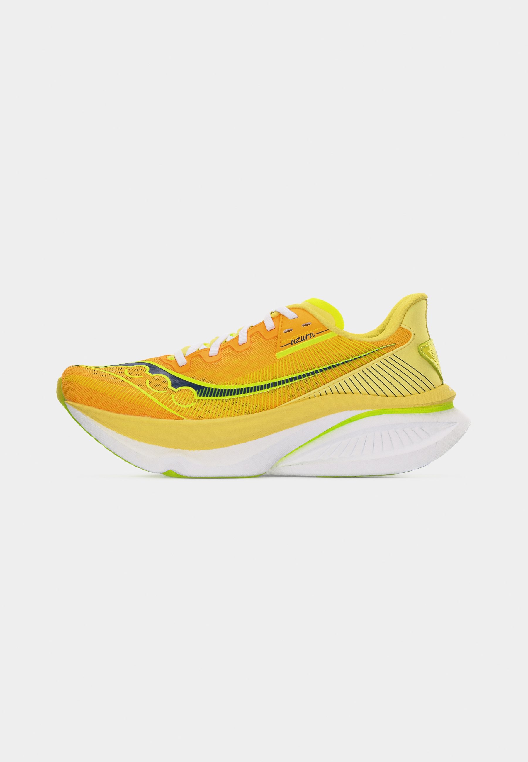 Saucony ENDORPHIN AZURA - Road running shoes - sunrise/yellow