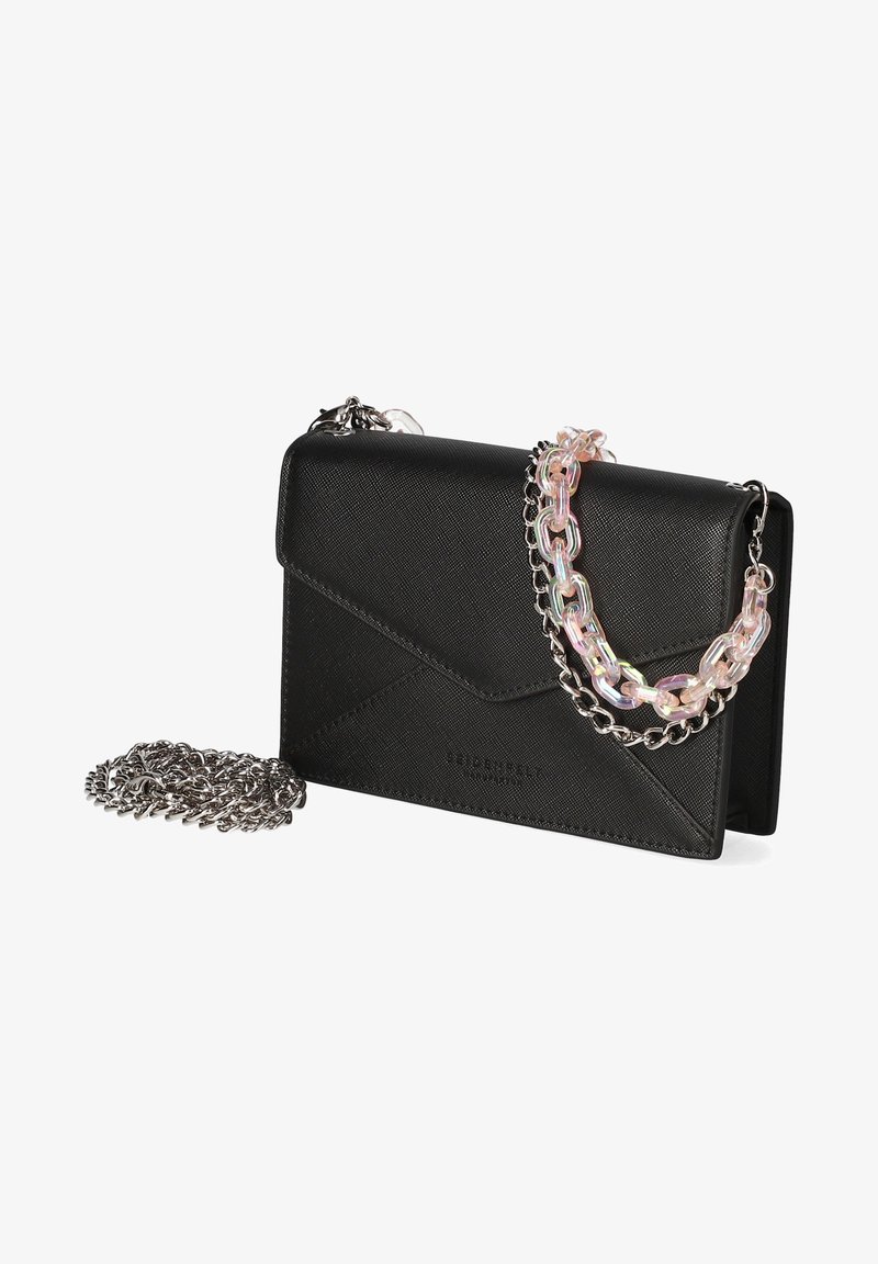 Seidenfelt KIRA - Clutch - schwarz