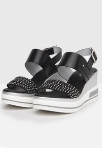 NeroGiardini Keilsandalette - nero