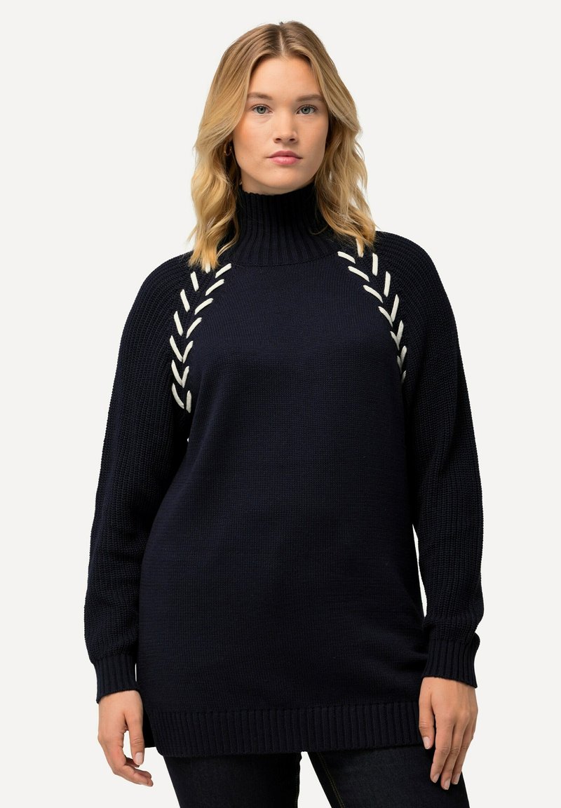 Ulla Popken Strickpullover - black