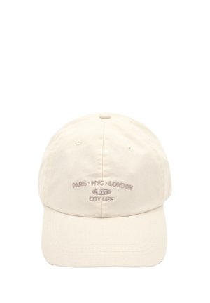 EMBROIDERED CITY LIFE - Cappellino - beige