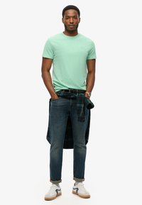Superdry & Co VINTAGE LOGO  - T-shirt basic - fresh green marl