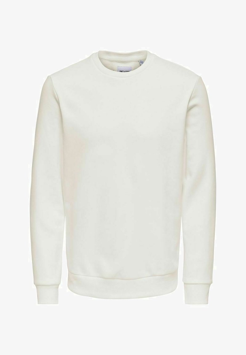 Only & Sons ONSCERES CREW NECK - Sweatshirt - cloud dancer