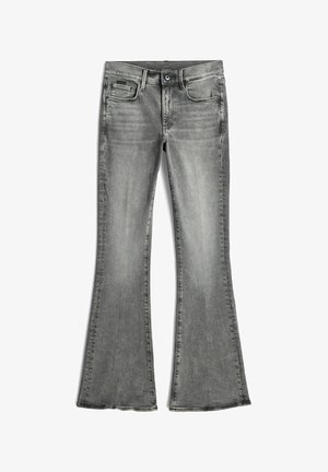 G-STAR, 3301 FLARE JEANS - Jeans Bootcut - faded odyssey grey