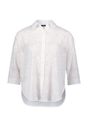 zero Button-down blouse - brilliant white
