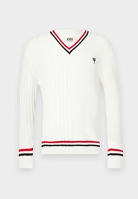 Strikkegenser - white