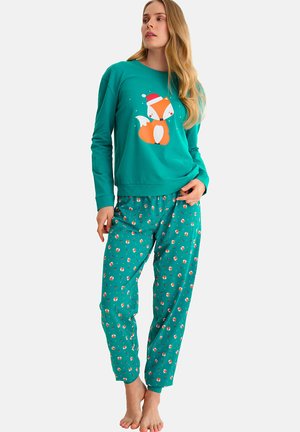 JOGGER LONGUES FOXY CHEEK SET - Pyjama - vert