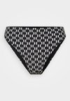 MONOGRAM CHEEKY BOTTOM - Spodnji deli kopalk - black/white