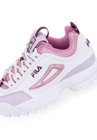 Fila DISRUPTOR - Baskets basses - white moonlite mauve