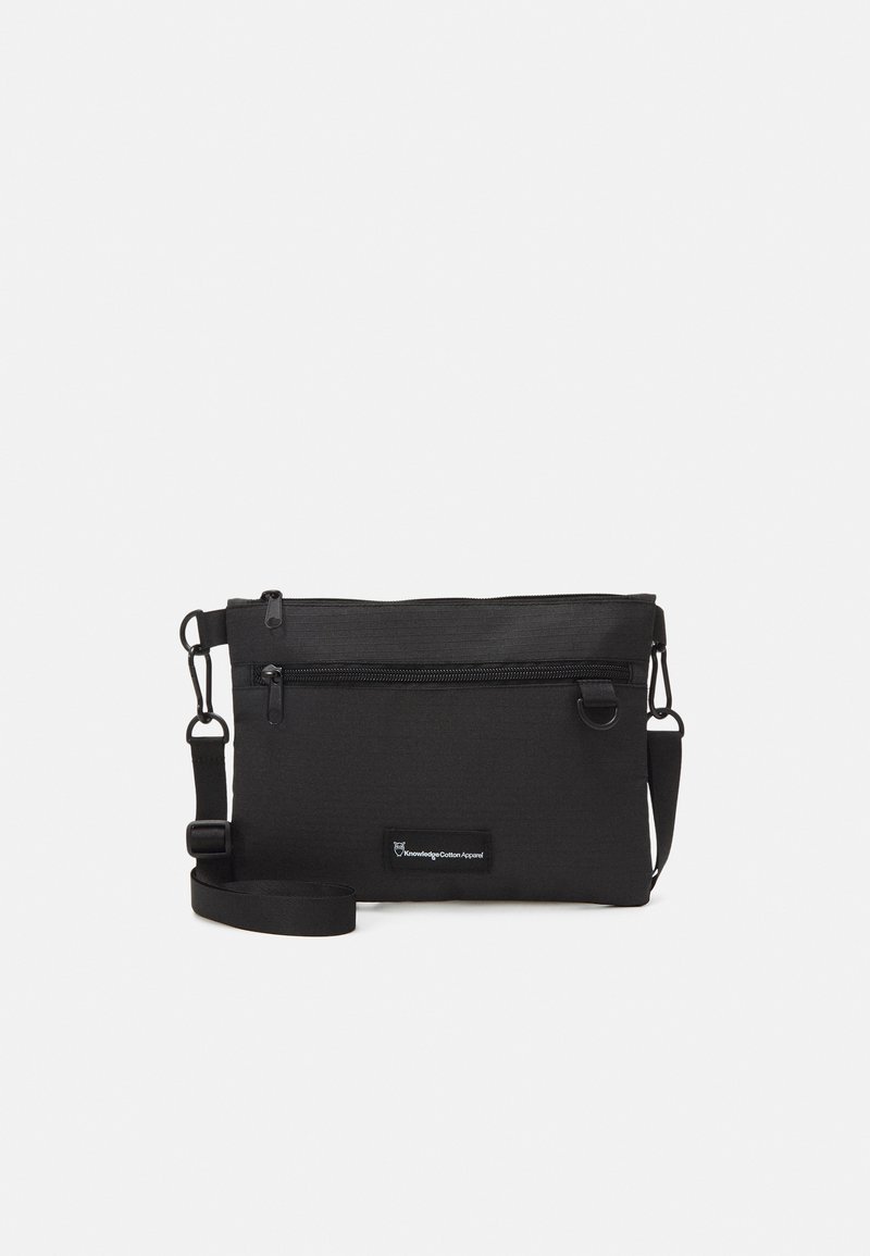 KnowledgeCotton Apparel NECK POUCH BAG VEGAN UNISEX Bandolera black