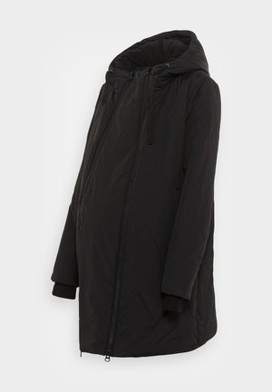 COAT BABYCARRIER ZIGZAG - Winterjas - black