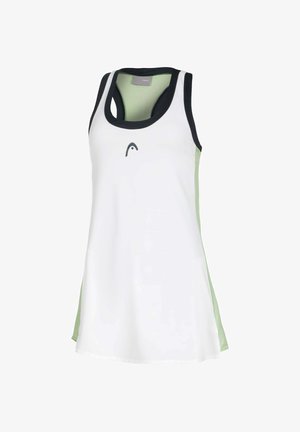 Head, KLEID PLAY TECH DRESS - Robe de sport - white celerey green