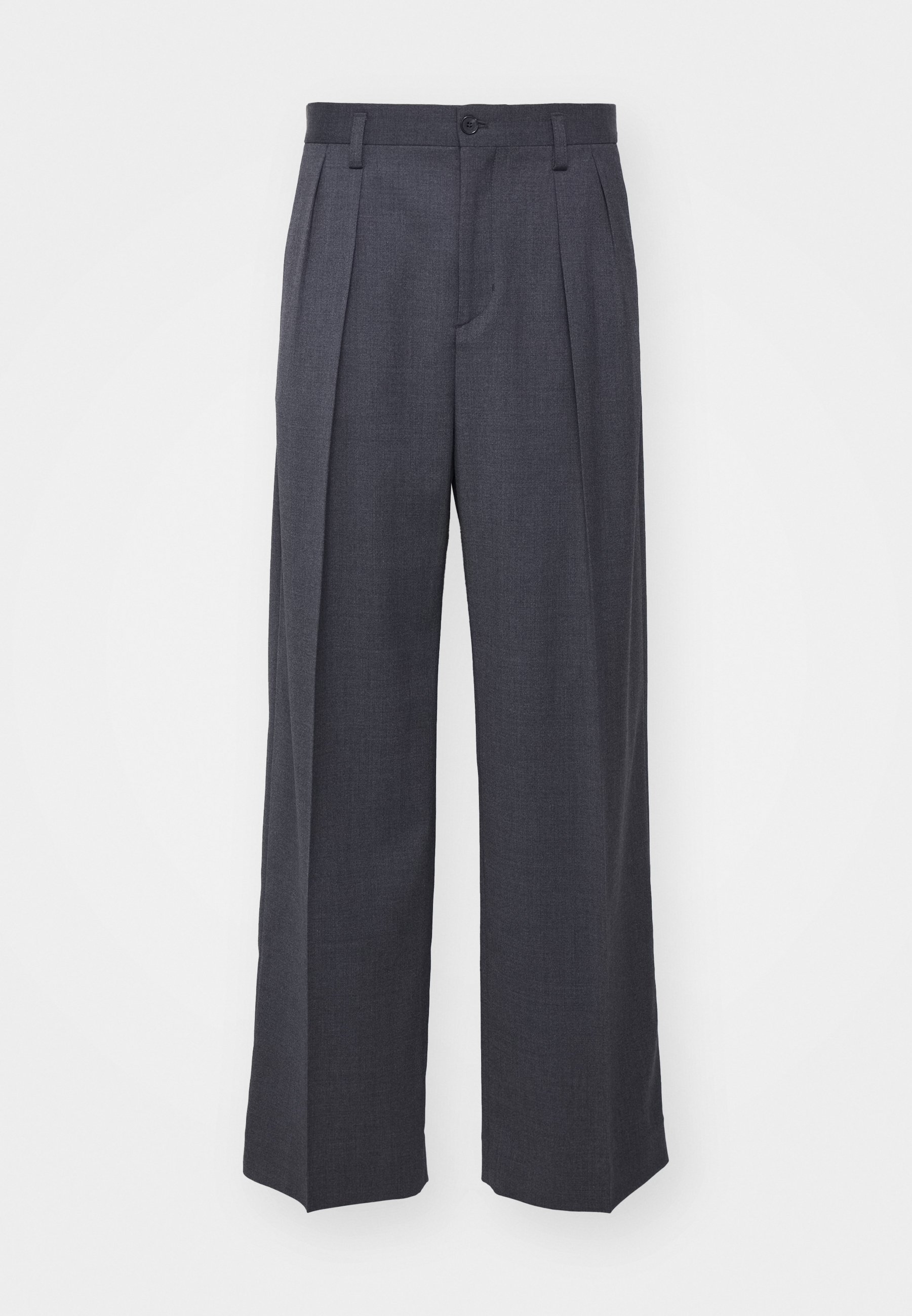 パンツ Filippa K K Wide Trousers In Grey Wool Blend Filippa K K Wide Trousers In Grey Wool Blend | ModeSens
