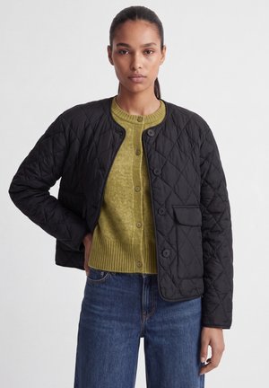 JJXX JXHOPE QUILTED - Overgangsjakke - black detail:diamond quilt