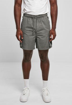 Urban Classics SHORT CARGO SHORTS - Šortai - darkshadow