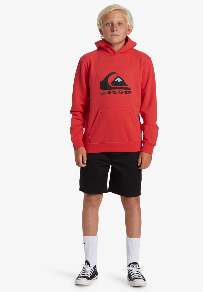 Quiksilver BIG LOGO  - Felpa con cappuccio - cayenne