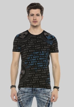 Cipo & Baxx MIT LOGO PRINT - T-Shirt print - schwarz