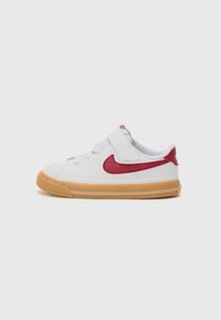 Neselectat, white/team red/gum yellow