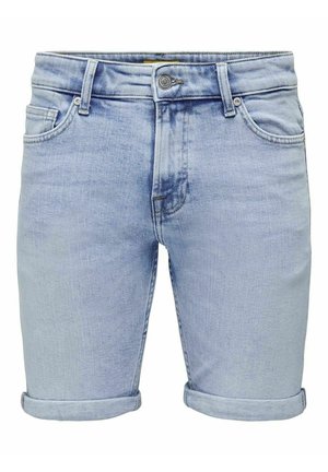 Only & Sons Jeansshorts - light blue denim