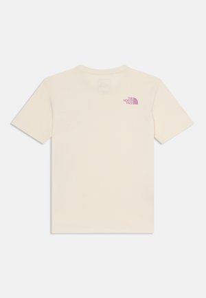 The North Face, CHALBI TEE GRAPHIC UNISEX - T-shirts print - white dune
