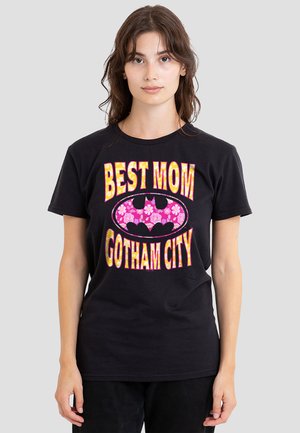 Warner Brothers, BATMAN MOTHER'S DAY BEST MOM IN GOTHAM - Print T-shirt - black