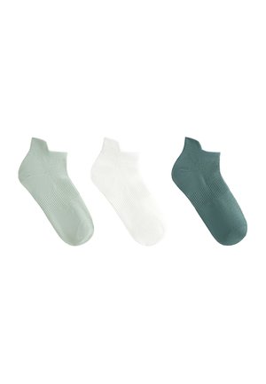 3 PAIRS OF POLYAMIDE BLEND SNEAKER - Strømper - green