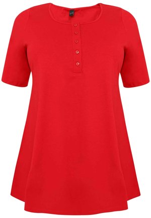 YOEK MANCHES COURTES - Tunikaer - red