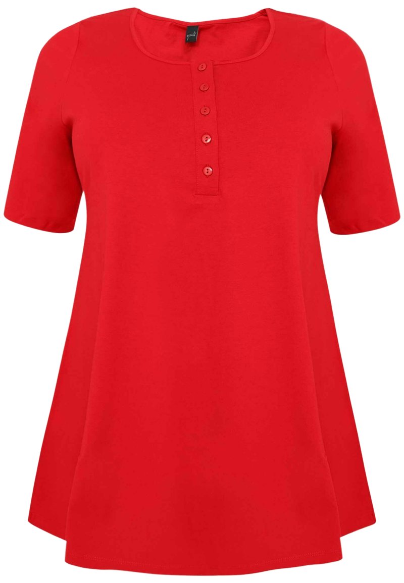 YOEK MANCHES COURTES - Tunikaer - red
