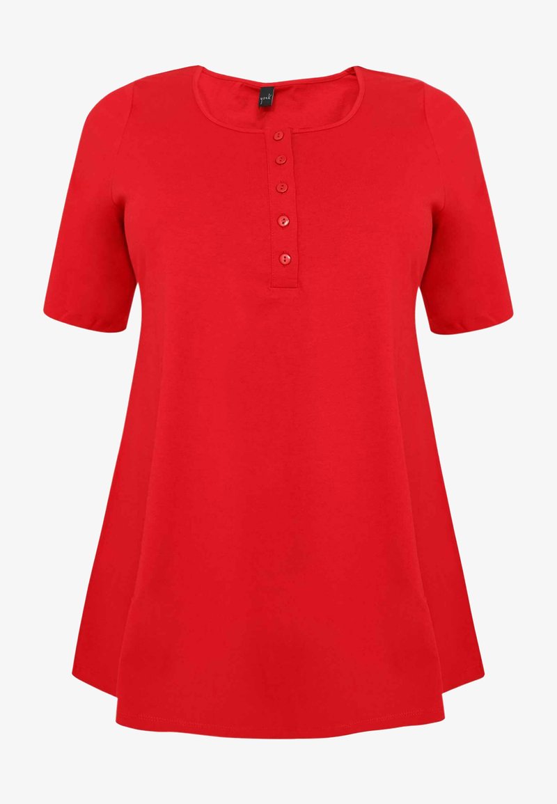 YOEK MANCHES COURTES - Tunikaer - red