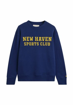 GANT GRAPHIC CREW NECK - Sweatshirt - rich navy