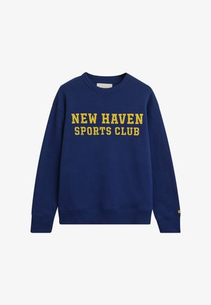 GANT GRAPHIC CREW NECK - Sweater - rich navy