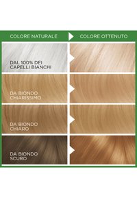 Garnier TINTA CAPELLI BELLE COLOR NATURALS COLORAZIONE PERMANENTE SENZA AMMONIACA AL 90% DI ORIGINE NATURALE - 2 PACK - Tinte capelli - biondo chiarissimo naturale (9.01)