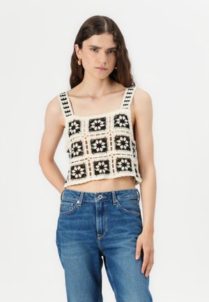 NMTAMINNA - Top - birch/black