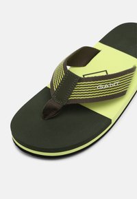 GANT PALMWORLD BEACH - T-bar sandals - dark leaf