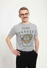 Star Wars STAR WARS: CLASSIC - PARK RANGER - Camiseta estampada - melange grey