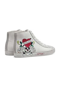 Ed Hardy SCUFF- SLOWLY - Sneakers alte - white