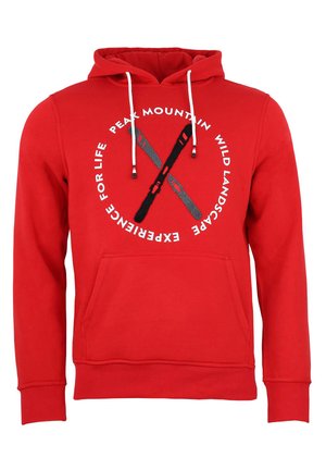 Peak Mountain À CONOR - Sweat à capuche - rouge