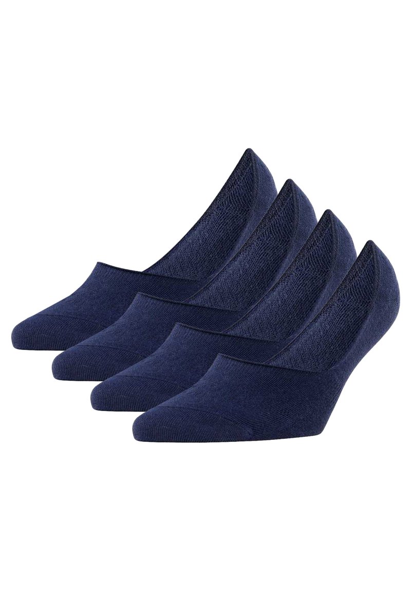 Burlington EVERYDAY 4ER PACK   - Calcetines tobilleros - dunkelblau